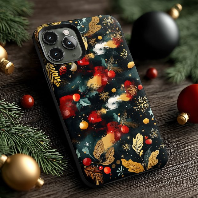 Padrão de Enfeites de Natal Abstratos Festivos (Criador carregado)