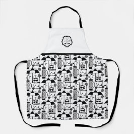 Padrão de equipamentos e acessórios de golfe moder