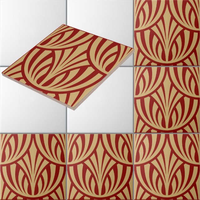 Padrão de Escala de Peixes de Folhagem de Arte Vin (Criador carregado)