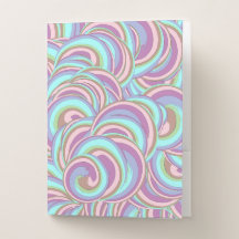 Padrão de Espirais Multicoloridas