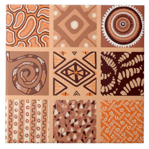 Padrão de estilo africano bonito