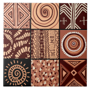 Padrão de estilo africano bonito