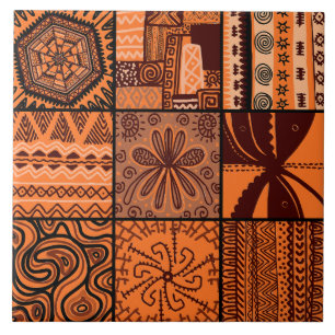 Padrão de estilo africano bonito