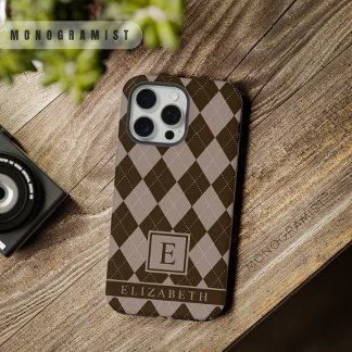 Padrão de Estilo Castanho de Cinza Roxo Personaliz