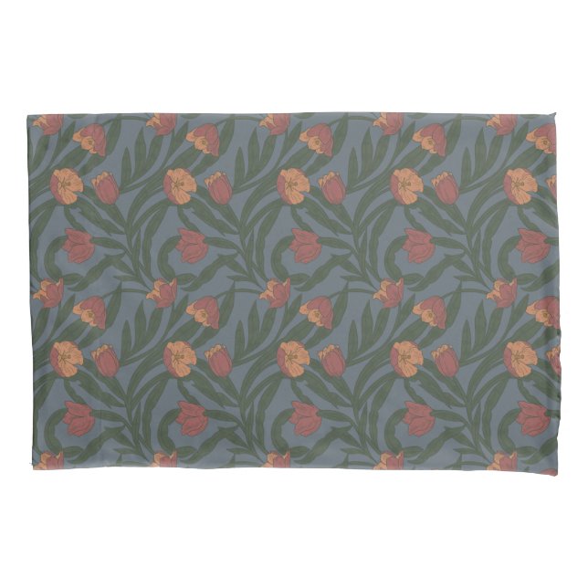 Padrão de estilo outonal William Morris (Frente)