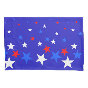 Padrão de Estrela Azul, Vermelha e Branca