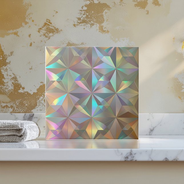 Padrão de Estrela Geométrica Iridescente ID1179 (Criador carregado)