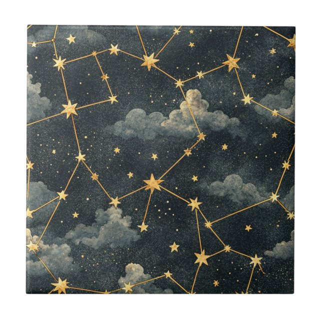 Padrão de Estrelas da Constelação Celeste (1) (Frente)