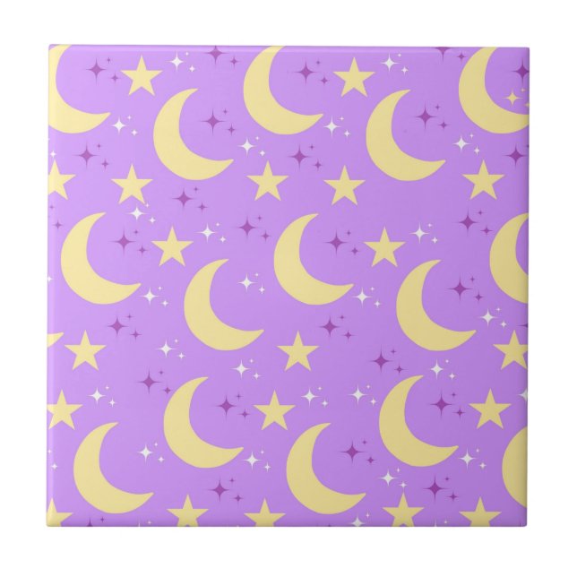 Padrão de Estrelas da Lua Celestial (Frente)