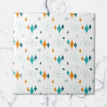 Padrão de Estrelas de Impasse Atômica Retro<br><div class="desc">Este abstrato retro-design combina a explosão estelar do século médio e formas modernas e reflete as vibrações retrovisuais. Perfeito para pessoas que amam a estética retrô e vintage.</div>