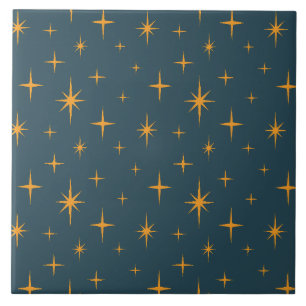 Padrão de Estrelas Moderno de Meados do Século em