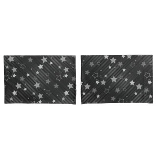 Padrão de estrelas pretas
