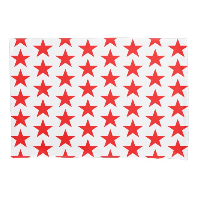 Padrão de estrelas vermelhas (Frente)