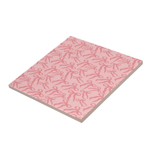Padrão de faixa contínua em rosa charme e rosa chá (Lateral)