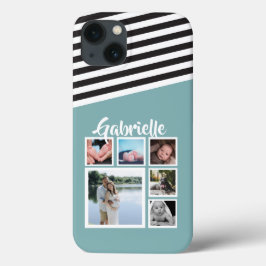 Padrão de faixa verde verde preto personalizado