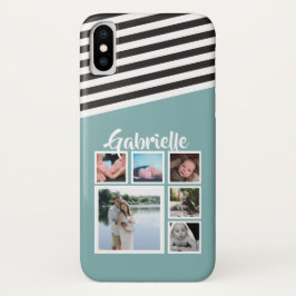 Padrão de faixa verde verde preto personalizado