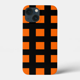 Padrão de faixas laranja