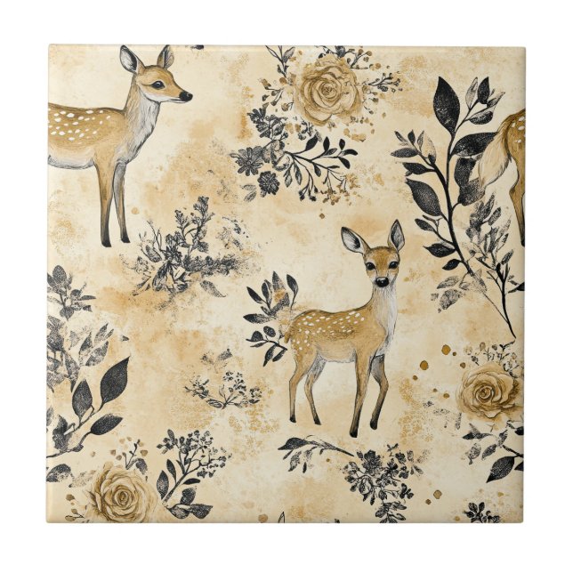 Padrão de Fawn da Floresta Caprichosa (Frente)