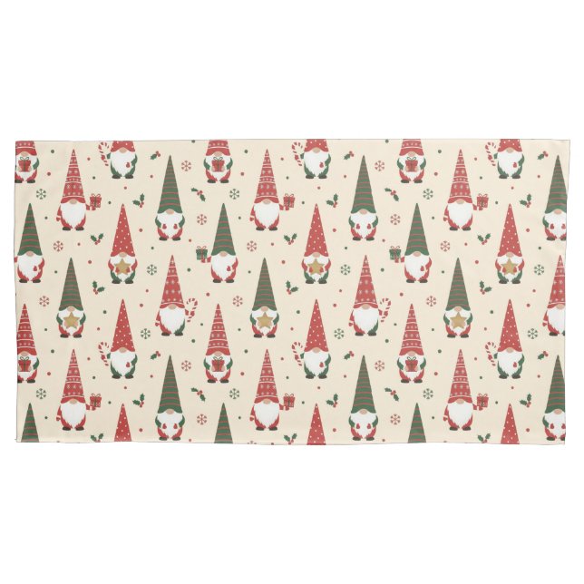 Padrão de festa de Gnome de Natal (Frente-Esquerda)