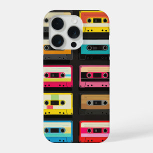 Padrão de Fita Cassete Retro – Música Vintage 