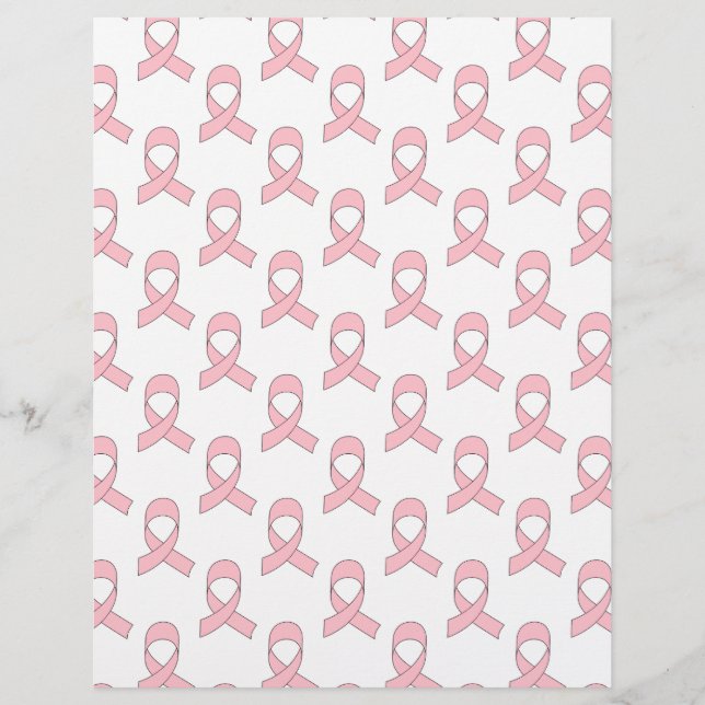 Padrão de Fita Rosa (Frente)