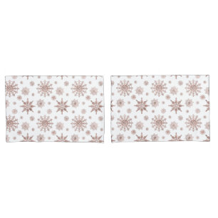 Padrão De Floco De Neve Em Cor De Aspecto Dourada