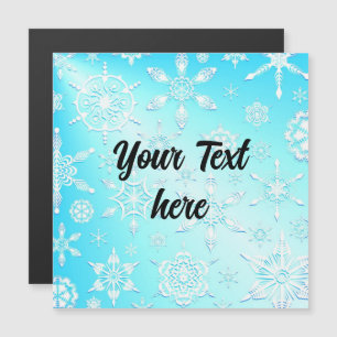 Padrão de Flocos de Neve de Cristal