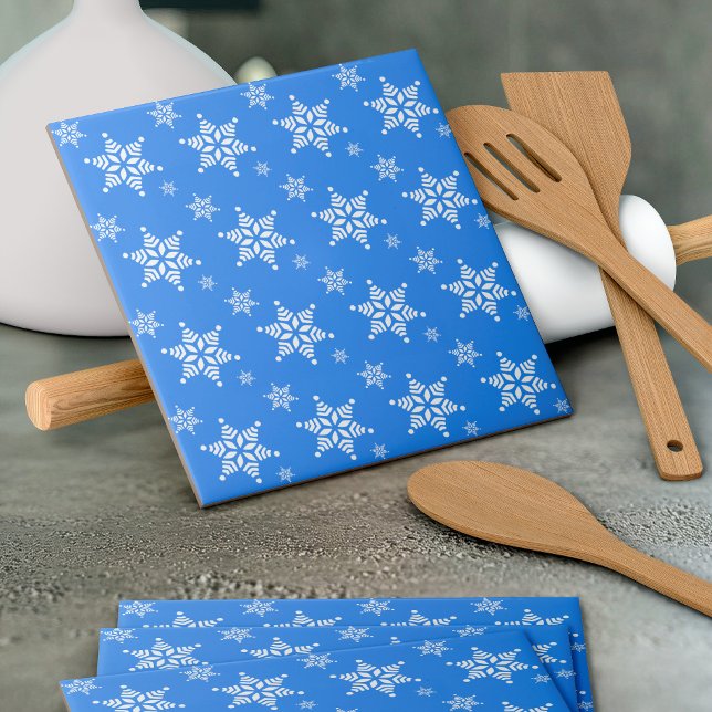 Padrão de flocos de neve, flocos de neve brancos,  (Criador carregado)