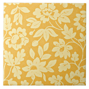 Padrão de Flor Amarela de William Morris