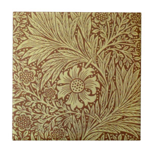 Padrão de Flor Antiga Marigold de William Morris
