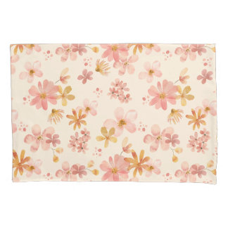 Padrão de flor botânica de terra rustica de Boho