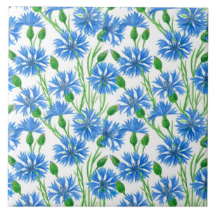 Padrão de flor de aquarela