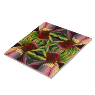 Padrão de Flor de Banana