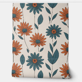 Padrão de flor de Boho