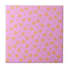 Padrão de Flor de Hippie Cor-de-Rosa-Cor-de-Pré-Pi