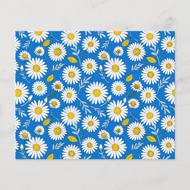 Padrão de flor de margarida (Frente)
