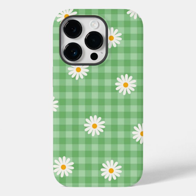 Padrão de Flor de Verificação Gingham da Xadrez de (Verso)