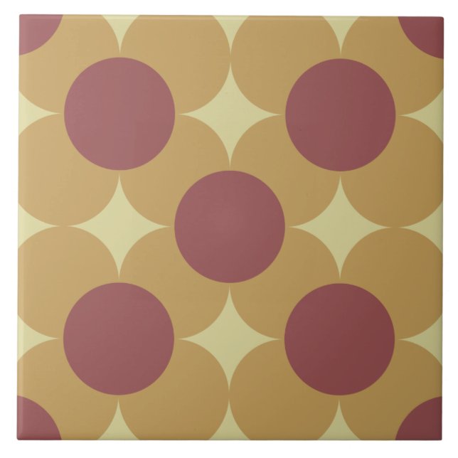 Padrão de Flor do Círculo Retroativo (Frente)