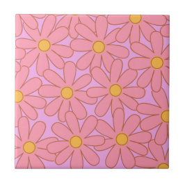 Padrão de Flor Púrpura de Púrpura de Pré-Papoila