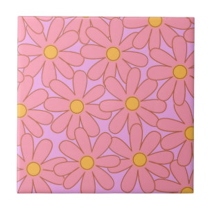 Padrão de Flor Púrpura de Púrpura de Pré-Papoila