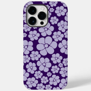 Padrão de Flor - Roxo