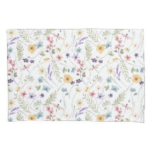 Padrão De Flor Selvagem E Borboletas