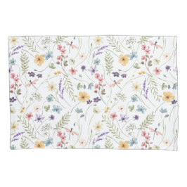 Padrão De Flor Selvagem E Borboletas