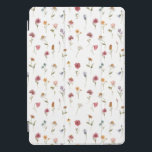 Padrão de flor selvagem Primavera de aquarela<br><div class="desc">Primavera de Aquarela de Padrão de Flor Selvagem iPad Pro Cobrir</div>