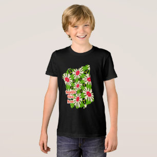Padrão de Flores Cor-de-Rosa e Branco