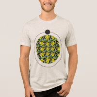 Padrão de Flores de Valor Amarelo