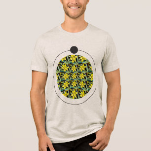 Padrão de Flores de Valor Amarelo
