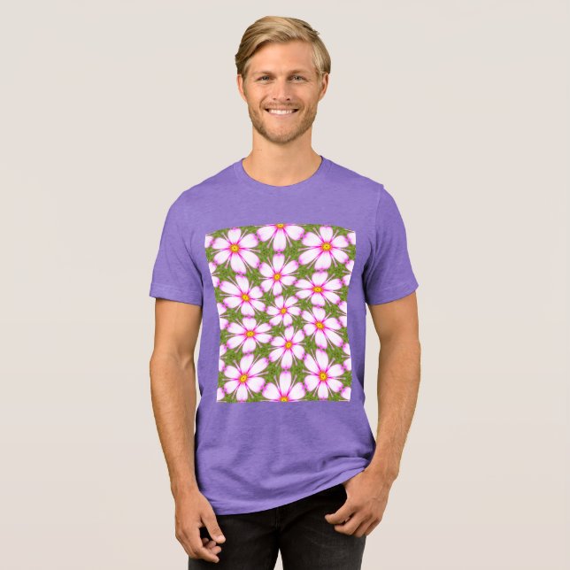 Padrão de Flores do Cosmos (Frente Completa)