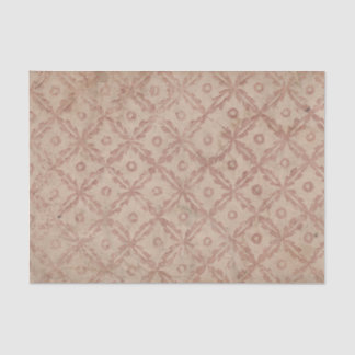 Padrão de Flores e Círculos - Papel de Decoupage