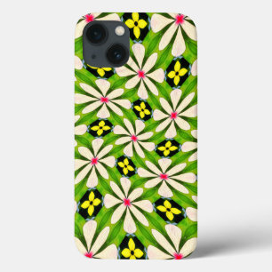 Padrão de Flores Estéticas